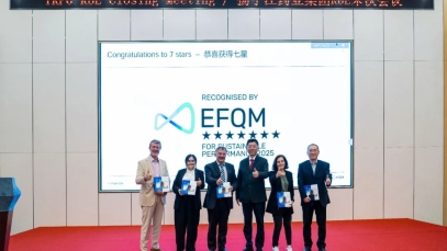 七星认证！星空在线平台-星空在线官网
圆满完成“EFQM全球奖”RbE现场评审